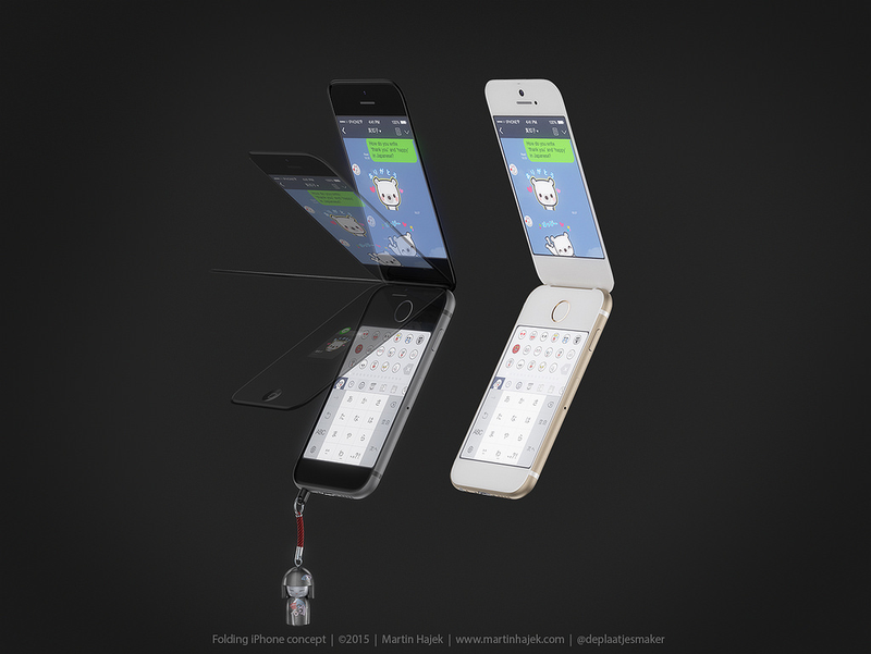 Illustration for article titled This Flip iPhone Is Crazy and We Want One Now